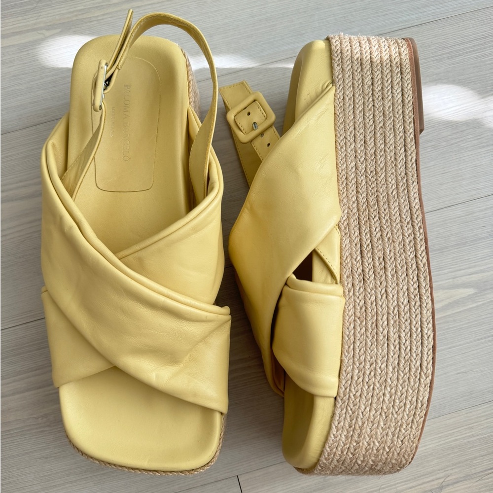 Paloma Barcelo Zia platform sandals EU 41 Size 10-10.5
